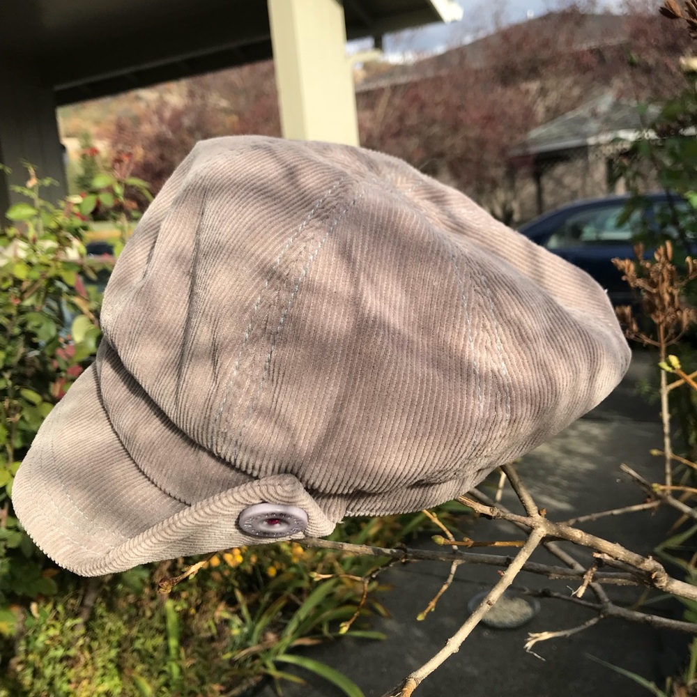 Gray Corduroy VANS cap